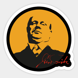 Tribute to the Legendary German Actor: Gert Fröbe Sticker